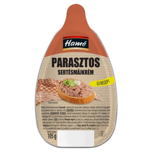 Hamé parasztos sertésmájkrém 105 g