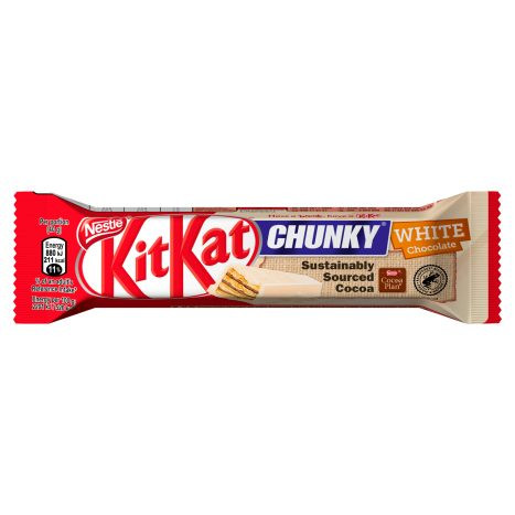 KitKat Chunky ropogós ostya fehér csokoládéban 40 g