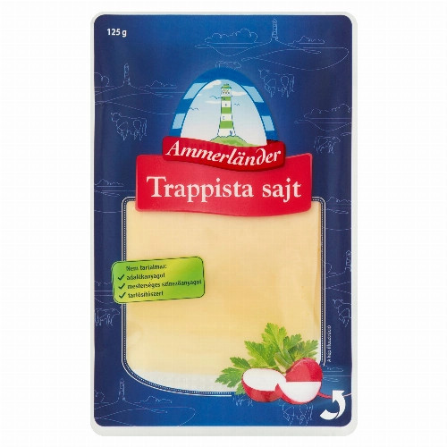 Ammerlander szeletelt trappista 125 g