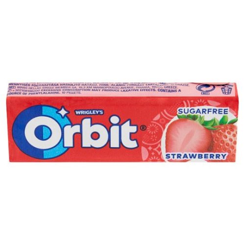 Orbit eperízű cukormentes rágógumi édesítőszerrel 14 g