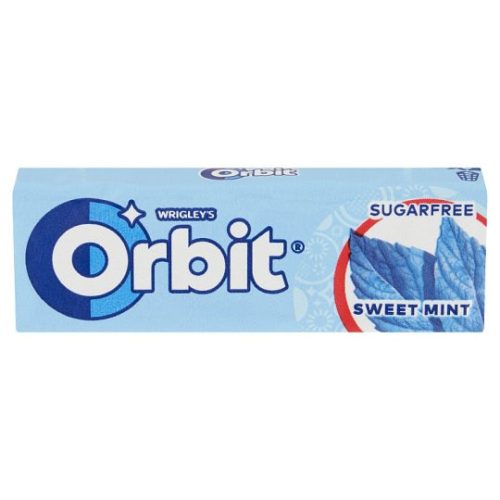 Orbit Sweetmint mentaízű cukormentes rágógumi édesítőszerrel 14 g