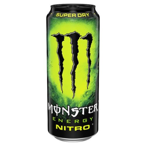 Monster Energy Nitro Super Dry szénsavas ital koffeinnel, cukrokkal és édesítőszerrel 500 ml