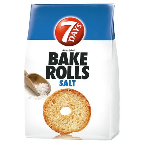 7 Days Bake Rolls sós kétszersült 80 g