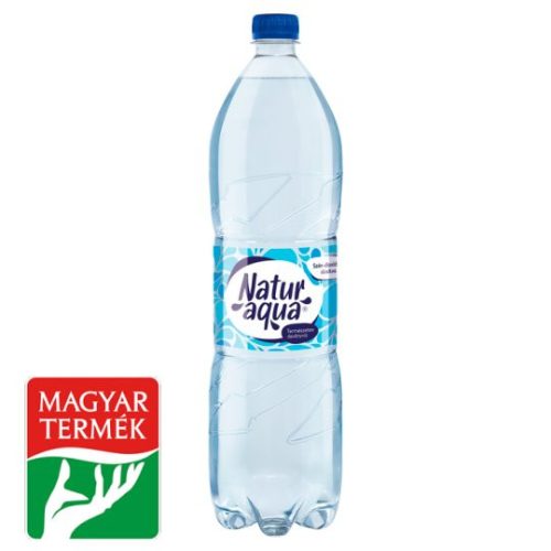 NaturAqua természetes szénsavas ásványvíz 1,5 l