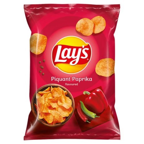 Lay's pikáns, paprikás ízű burgonyachips 60 g