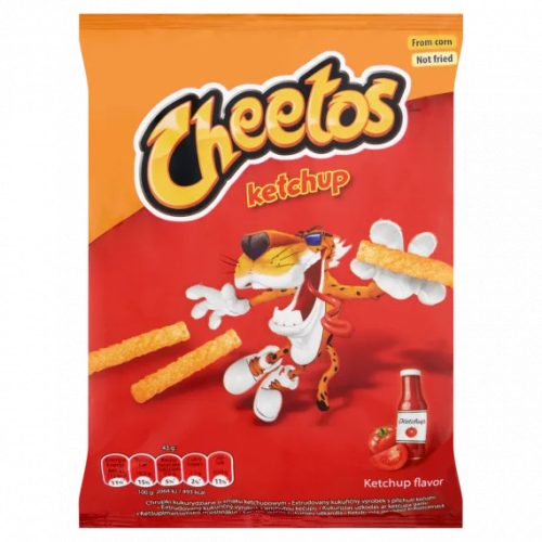 Cheetos ketchup ízesítésű kukoricasnack 43 g