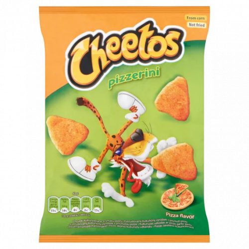 Cheetos Pizzerini pizzás ízésítésű kukoricasnack 43 g