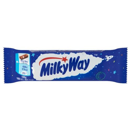 Milky Way tejcsokoládéba mártott szelet tejes krém töltelékkel 21,5 g