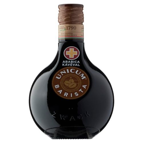 Zwack Unicum Barista gyógynövénylikőr arabica kávéval 34,5 % 0,5 l