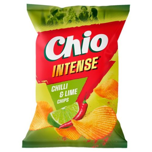 Chio chili és lime ízű csípős chips 55 g