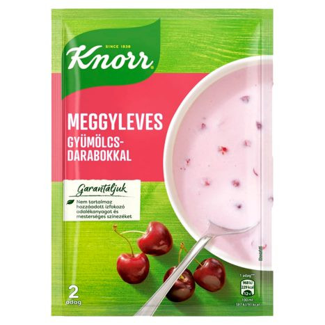 Knorr meggyleves gyümölcsdarabokkal 56 g