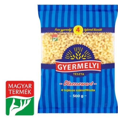 Gyermelyi olaszcsavart 4 tojásos száraztészta 500 g