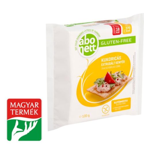 Abonett gluténmentes kukoricás extrudált kenyér 100 g