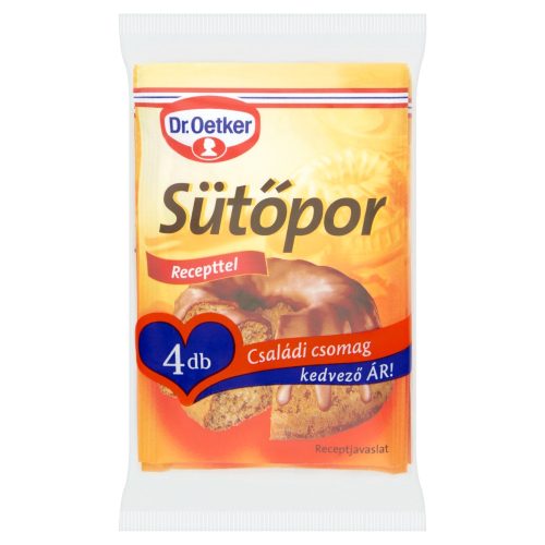 Dr. Oetker sütőpor 4 x 12 g