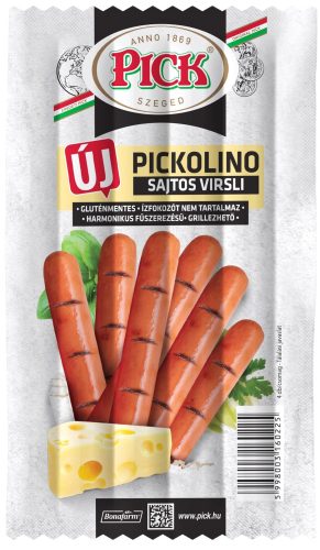 PICK Pickolino sajtos virsli sertéshúsból 140 g