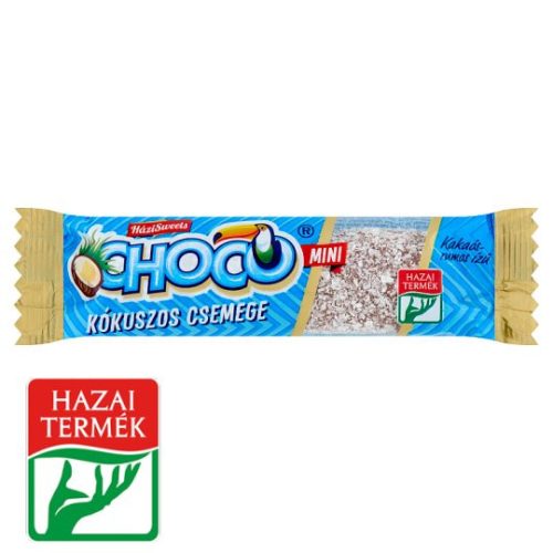 Choco kókuszos csemege, kakaós-rum ízű 40 g