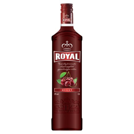 Royal meggy likőr 28 % 0,5 l