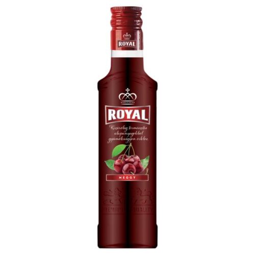 Royal meggy likőr 28 % 0,2 l