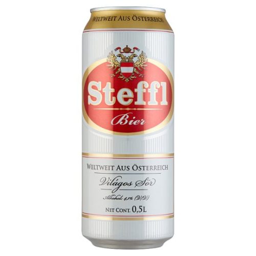 Steffl világos sör 4,1 % 0,5 l