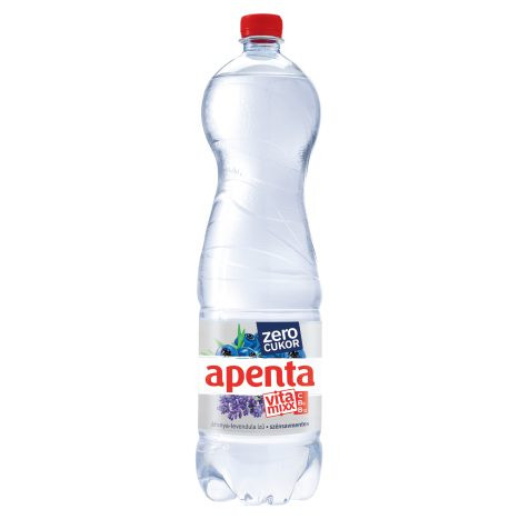 Apenta Vitamixx Zero áfonya-levendula ízű szénsavmentes, energiamentes üdítőital 1,5 l