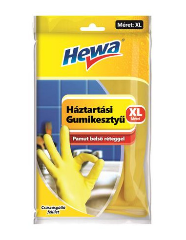 Hewa háztartási gumikesztyű XL méret