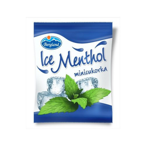 Bergland ice menthol minicukor 70 g