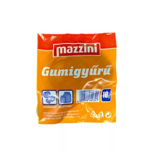 Mazzini gumigyűrű 10 g