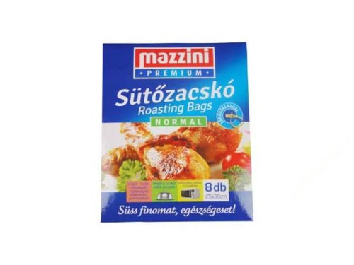 Mazzini Prémium Sütőzacskó Normál 8db 25x38cm