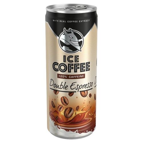 HELL Ice Coffee Double Espresso UHT ital tejjel és kávékivonattal 250 ml