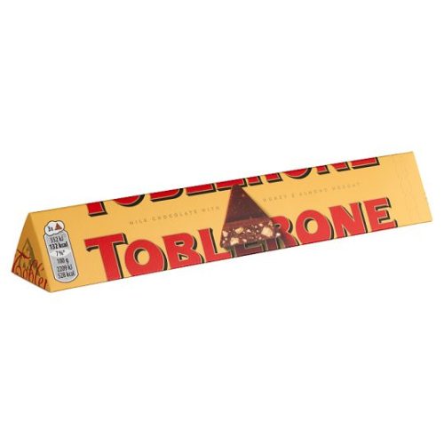 Toblerone tejcsokoládé mézzel és mandulával 100 g