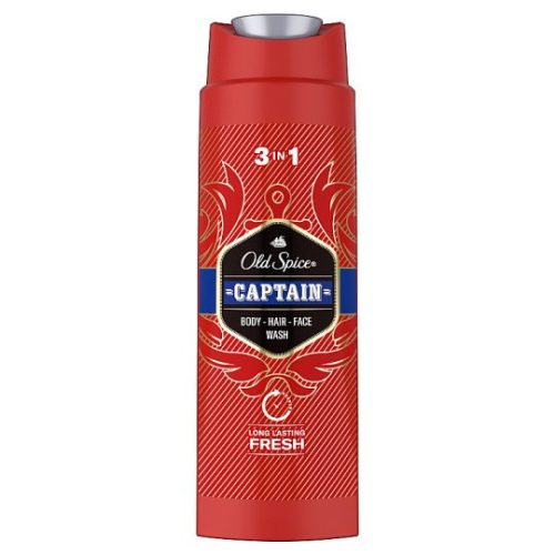 Old Spice Captain tusfürdő és sampon férfiaknak 250 ml