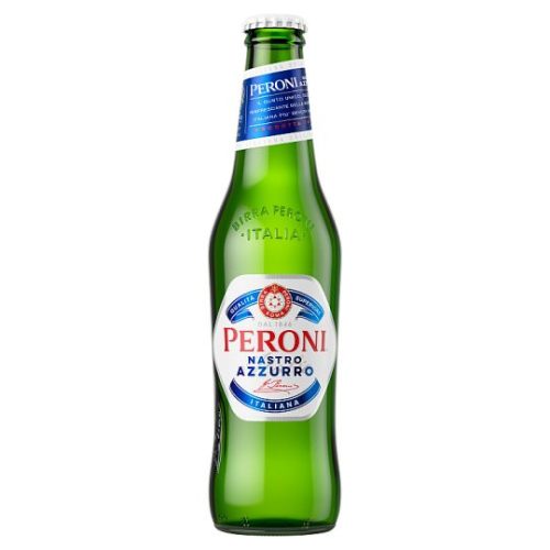 Peroni Nastro Azzurro minőségi világos sör 5 % 0,33 l