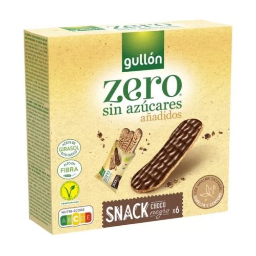 Gullón Snack Zero étcsokoládé  6 x 25 g