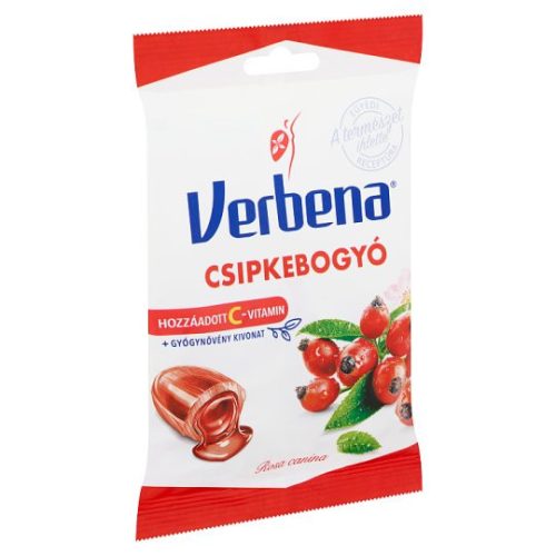 Verbena töltött keménycukorka csipkebogyó kivonattal és C-vitaminnal 60 g