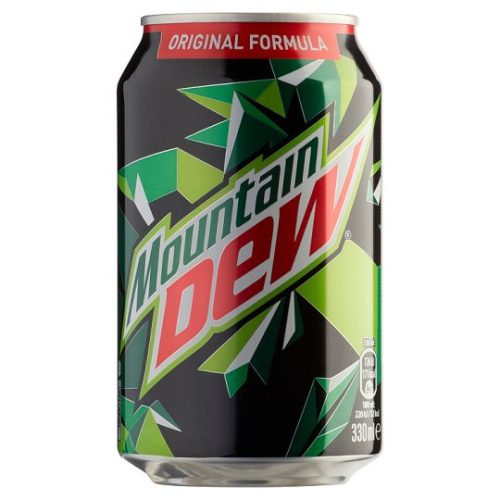 Mountain Dew citrus aromákkal ízesített szénsavas üdítőital 0,33 l