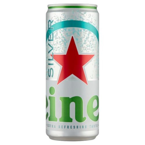 Heineken Silver világos sör 4 % 330 ml