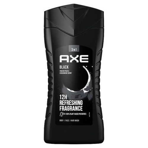 AXE Black 3 in 1 tusfürdő testre, arcra, hajra 250 ml