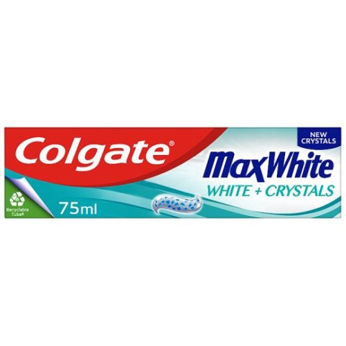 Colgate Max White White Crystals fogfehérítő fogkrém 75 ml