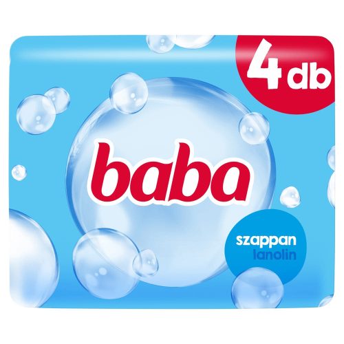 Baba lanolin szappan 4 x 90 g