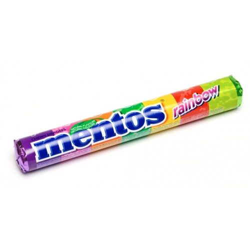 Mentos Rainbow gyümölcsízű cukordrazsé 37,5 g