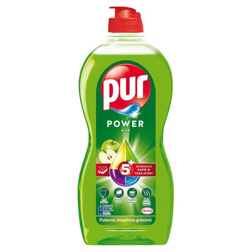 Pur Power almás mosogatószer 450 ml