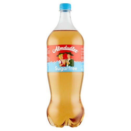 Almdudler alpesi gyógynövényekből készült szénsavas, cukormentes üdítőital, édesítőszerekkel 1,5 l